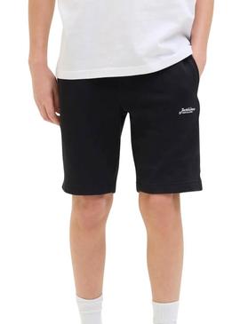 Bermuda Jack e Jones Gordon preto para crianças.