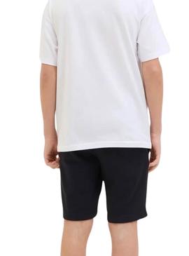 Bermuda Jack e Jones Gordon preto para crianças.