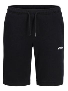 Bermuda Jack e Jones Gordon preto para crianças.