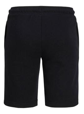 Bermuda Jack e Jones Gordon preto para crianças.