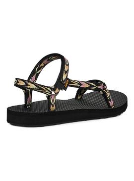 Sandálias Teva Original Universal Slim multicolor para mulher.