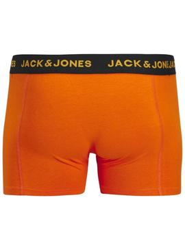 Conjunto de cuecas Jack and Jones multicolor para homem.