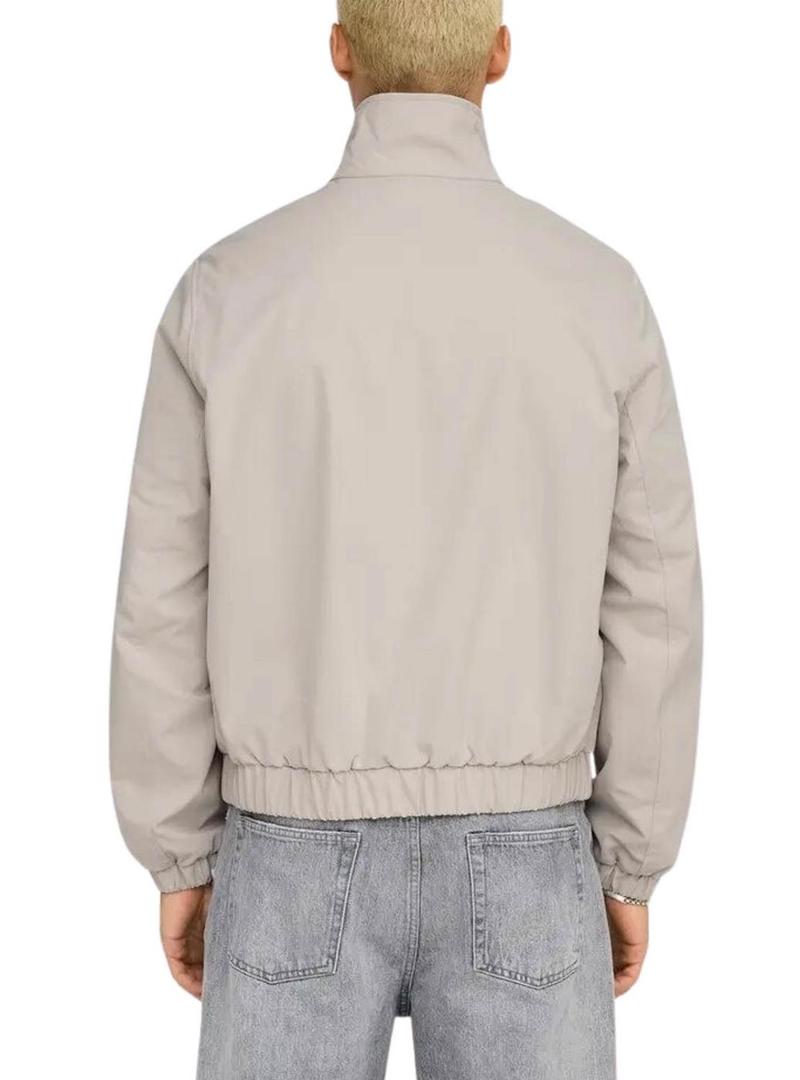 Casaco o casaco Only and Sons Ron bege para homem.