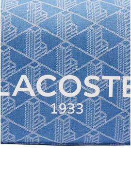 Bolsa Lacoste Shopper Heritage denim para mulheres.