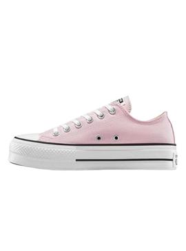 Sneaker Converse Chuck Taylor All Star Low Plataforma rosa