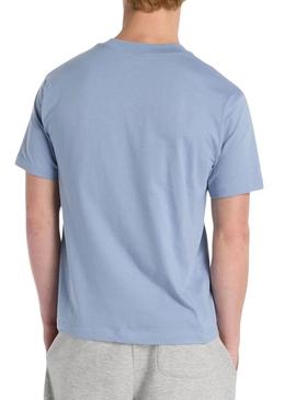 Camiseta New Balance Sport Essentials azul para homem.