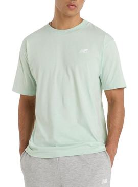Camiseta New Balance Sport Essentials verde para homens