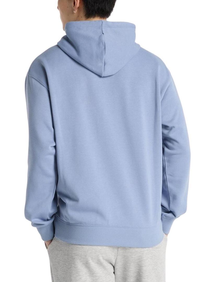 Moletom New Balance Sport Essentials azul para homem.