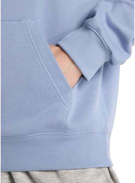 Moletom New Balance Sport Essentials azul para homem.