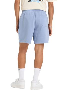 Bermudas New Balance Sport Essentials azuis para homem