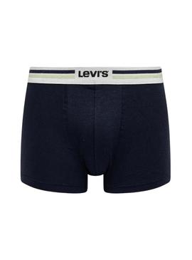 Pack cuecas Levis Sport Logo azul e cinza para homem