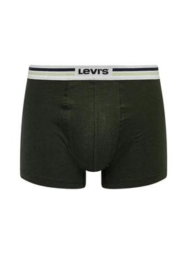 Pack cuecas Levis Sport Logo azul e cinza para homem