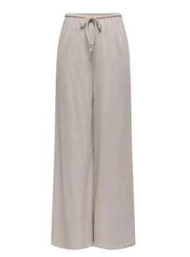 Calça Only Jayla bege para mulher