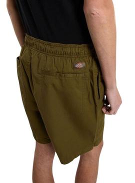 Bermudas Dickies Pelican verde para homem