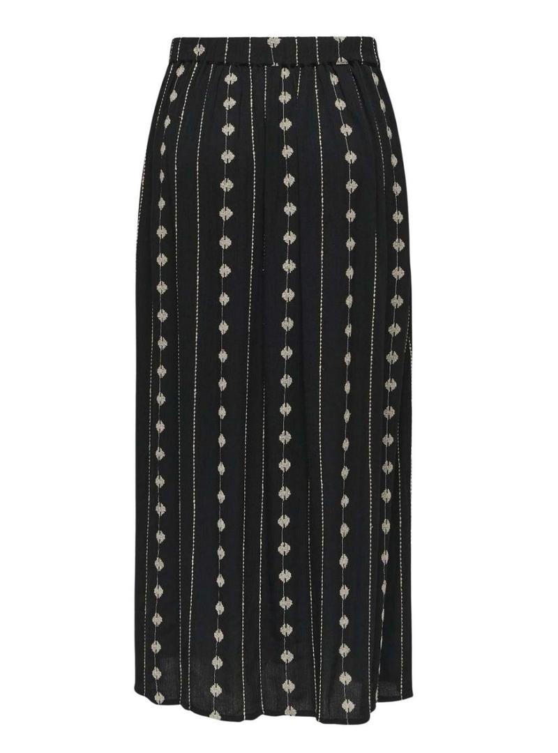 Saia Only Viana preta para mulher.