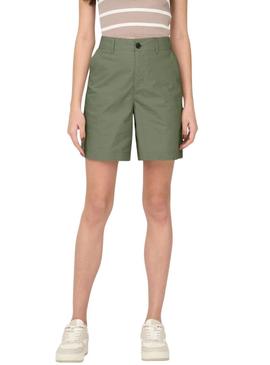  Bermuda Only Zora verde feminina  