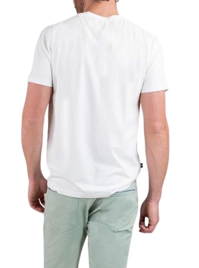 Camiseta El Ganso Basic branca para homem.