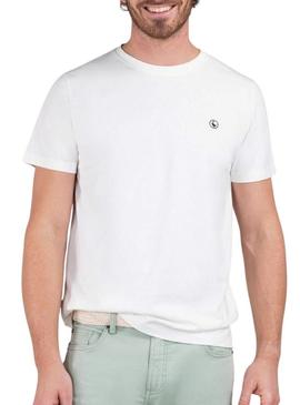 Camiseta El Ganso Basic branca para homem.