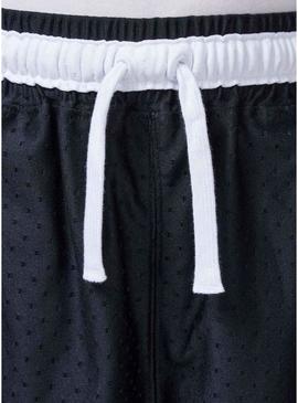 Bermudas Jordan Diamond preto e branco para crianças.