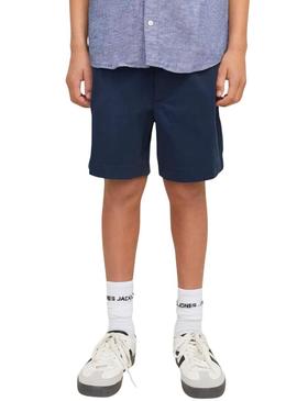 Bermuda Jack and Jones Jaiden marinho para criança