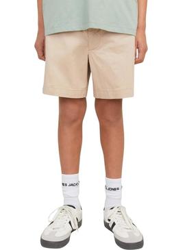  Bermuda Jack and Jones Jaiden tostado para menino
