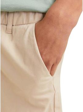  Bermuda Jack and Jones Jaiden tostado para menino