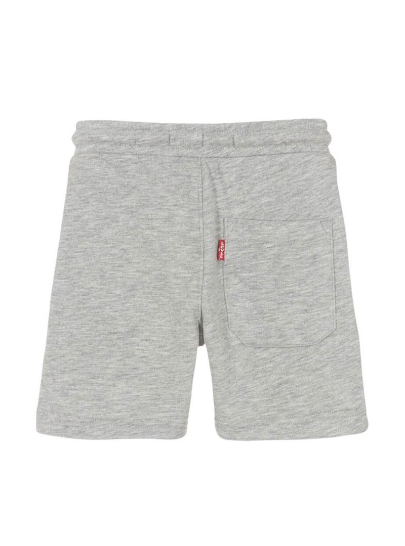 Bermuda Levis Monogram cinza para menino