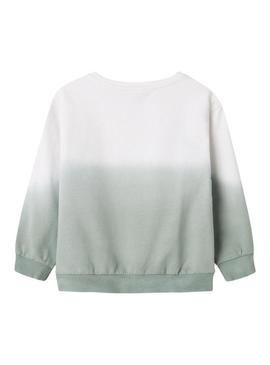 Moletom Name It Akki verde para menino