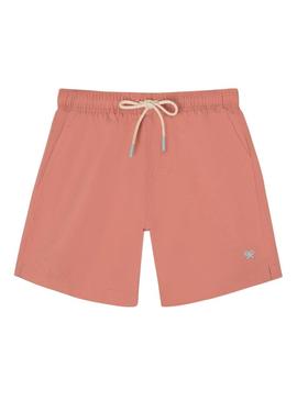 Fato de banho Silbon Liso coral para homens