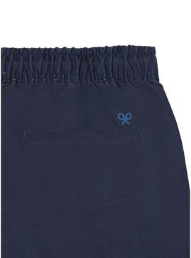  Fato de banho Silbon  Liso azul marino para homem