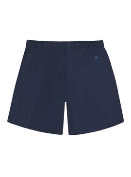  Fato de banho Silbon  Liso azul marino para homem