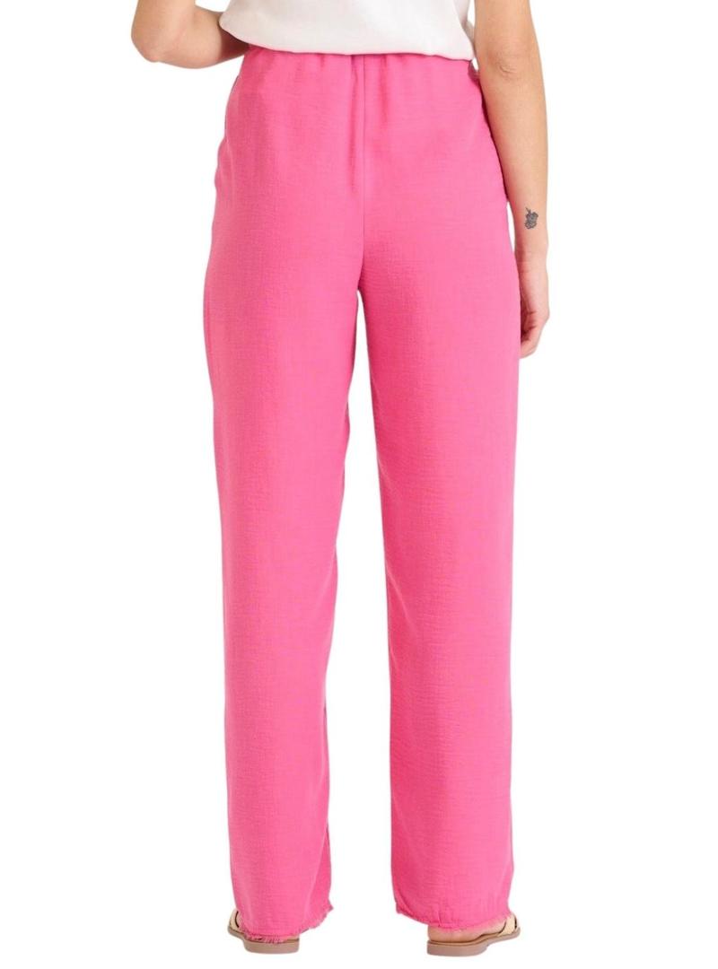 Calça Naf Naf rosa  para mulher.