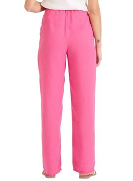 Calça Naf Naf rosa  para mulher.