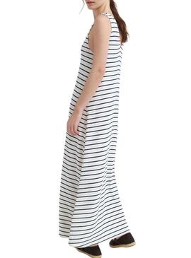 Vestido Vila Vilatia listrado para mulher.