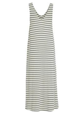 Vestido Vila Vilatia listrado para mulher.