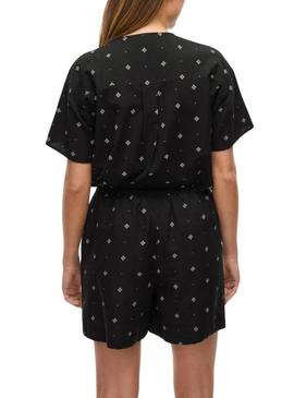 Blusa Vila Viprisilla preta para mulher