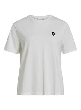 Camisa Vila Visybill branca para mulher.