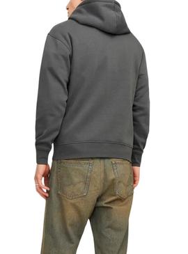 Moleton Jack and Jones Vesterbro cinza para homem