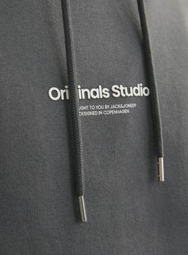 Moleton Jack and Jones Vesterbro cinza para homem