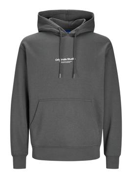 Moleton Jack and Jones Vesterbro cinza para homem