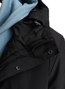 Casaco Jack and Jones Ekeen preto para homem.
