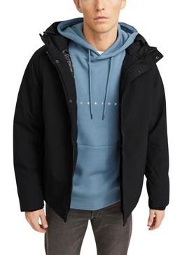 Casaco Jack and Jones Ekeen preto para homem.