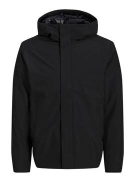Casaco Jack and Jones Ekeen preto para homem.