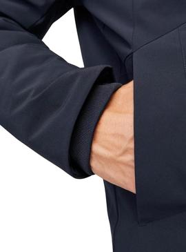 Jaqueta Jack and Jones Ekeen azul marinho para homem.
