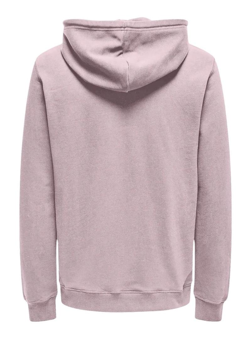 Moleton Only and Sons David roxo para homens.