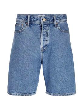 Bermudas Jack and Jones Tony denim azul para homem.