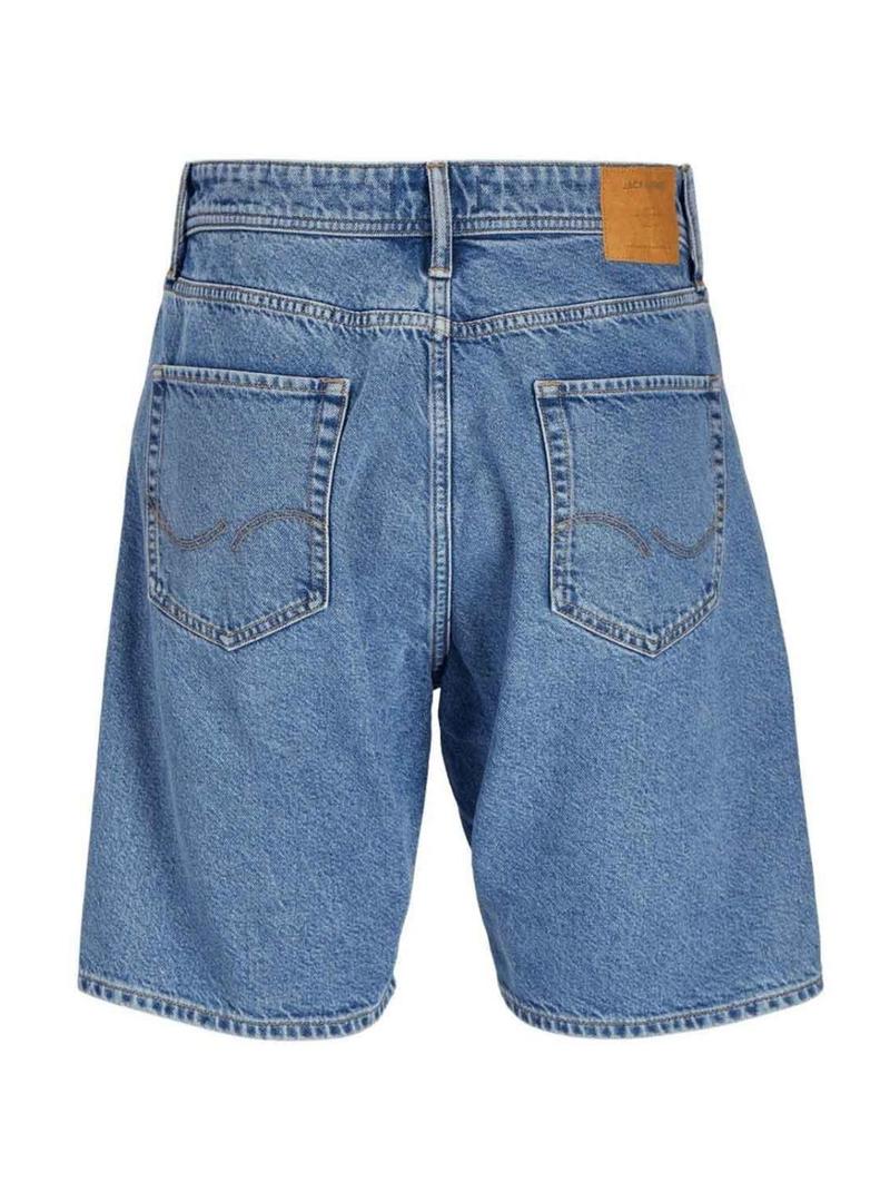 Bermudas Jack and Jones Tony denim azul para homem.
