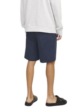 Bermudas Jack and Jones Jaiden azul marinho para homem