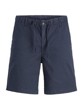 Bermudas Jack and Jones Jaiden azul marinho para homem