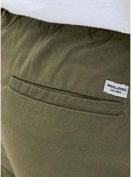 Bermudas Jack and Jones Jaiden verde para homem.